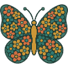 Flower Wings Butterfly