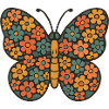 Flower Butterfly Pattern