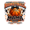 Basketball Mama Game Day Mom Shirt
