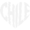 Chile Heart Typography Design