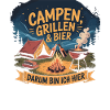 Camping Grilling Beer T-Shirt