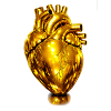 Goldene Herzanatomie