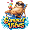 Summer Vibes: Chill Sloth