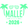 Malle 2026 Palm Tree Sunglasses