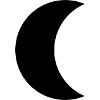Crescent moon