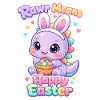 Osterhase Dino Rawr Happy Easter T-rex