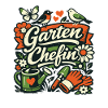 Garten Chefin Gärtnerin Geschenk