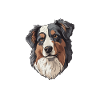 Funny Australian Shepherd Dog Pajamas
