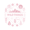 Wild Things Mountains and Pink Wildlife