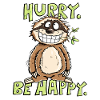 Hurry Be Happy Sloth