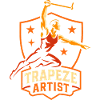Zirkus-Trapezkünstler, lustiger Kinderzirkus