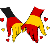 Deutschland_Spanien_Flagge_Haendehalten