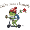Frog on Scooter: Kerfuffle