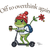 Toad-ally caffeinated frog