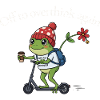Frog on Scooter — Rethinking