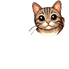 LOVE Tabby Cat Cat Lover Funny