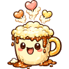 Coffee Smile Latte Mug Heart