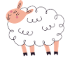 Mählanie – Lustiges Schaf Wortspiel