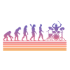 Schlagzeuger Evolution