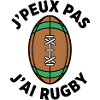 Retro Rugby Ball Green Brown