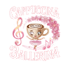 Cappuccina Ballerina Coffee Ballerina Ballerina Balletta Per