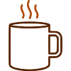 Coffee Cup Steam Outline