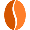 Coffee Bean Bean Flat Icon
