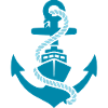 Bateau d’ancre maritime