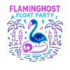 Flaminghost Float Party Halloween Pool