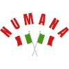 Numana Crossed Italian Flags