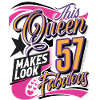 57th Birthday Queen