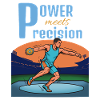 Power meets precision – discus throw