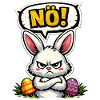 NÖ Hase Comic Ostern Geschenk
