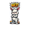 NÖ Hase Comic Ostern Geschenk