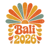 Bali 2026 Retro Sunburst