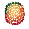 Farbspirale Pinselstrich
