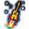 Weltraum Gitarre