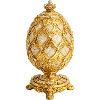 Golden Fabergé Egg Art