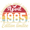 1985 April Anniversary April 1985