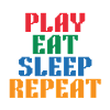 Play Eat Sleep Repeat Pixel