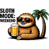 Sunny Sloth Beer Holiday