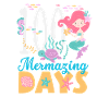 100 Days School Mermaid Design