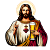 Sacred Heart Beer Saint
