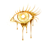 Regard d’œil doré