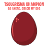Tsougrisma Champion Funny Greek Easter