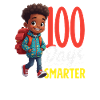 100 Days Smart Student with Backpack