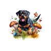 Funny Rottweiler Dog Pajamas