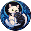Moon Cat Trio