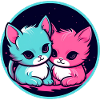 Kitten Duo Neon