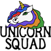 Regenbogen-Einhorn-Porträt